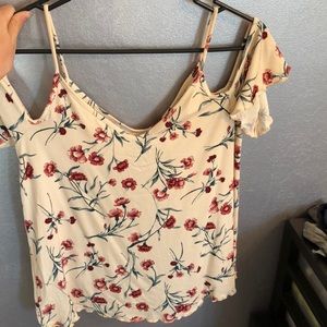 Off the shoulder soft and sexy top!